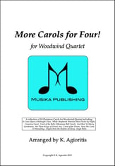 More Carols for Four - Woodwind Quartet P.O.D cover